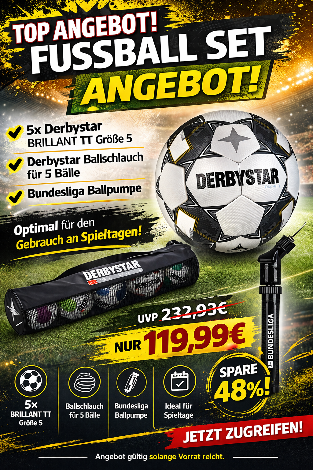 DERBYSTAR Spieltags-Set
