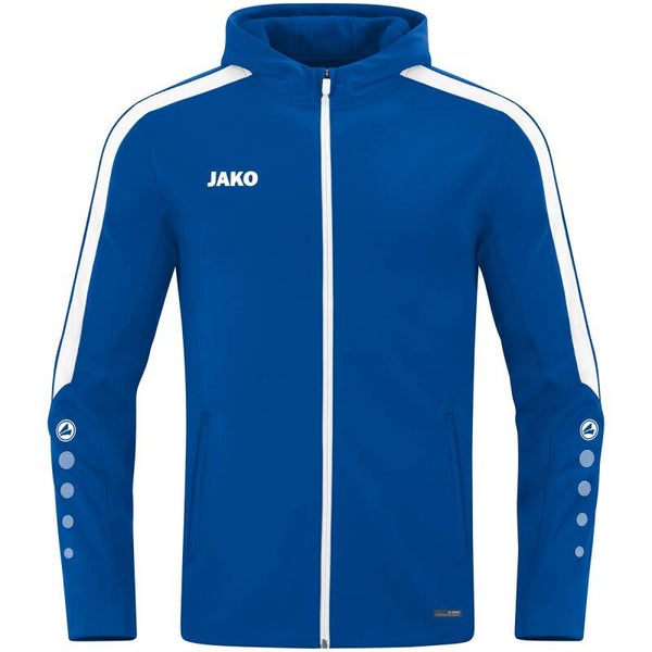 JAKO Kinder Kapuzenjacke Power blau 6823
