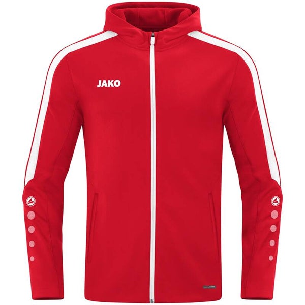 JAKO Kinder Kapuzenjacke Power rot 6823