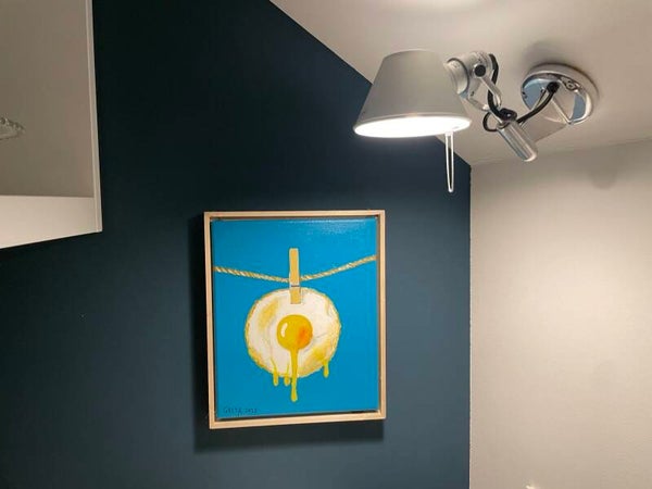 Collectie Greta: Gebakken ei aan de waslijn