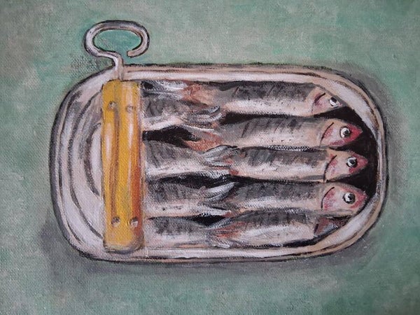 Collectie Greta: Blikje sardinen