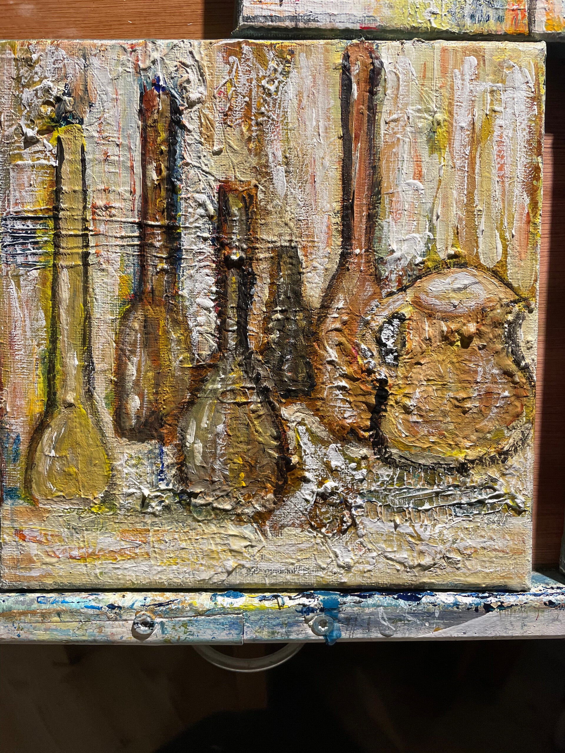 Collectie KLEL: Vierluik met flessen en kruiken