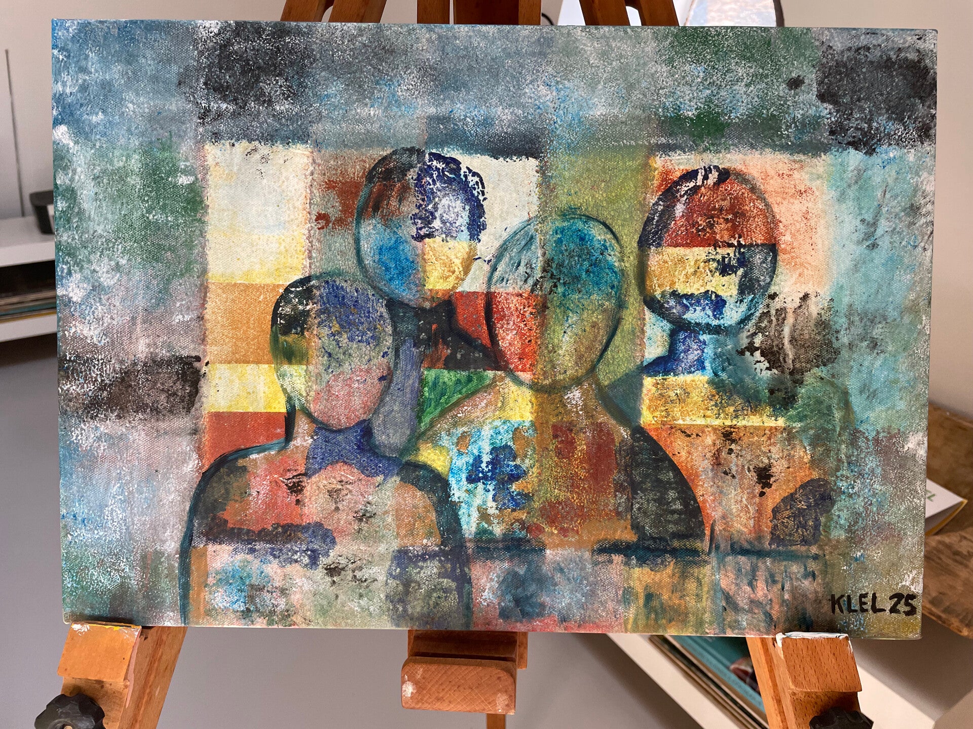 Collectie KLEL: Vier vrienden. VERKOCHT