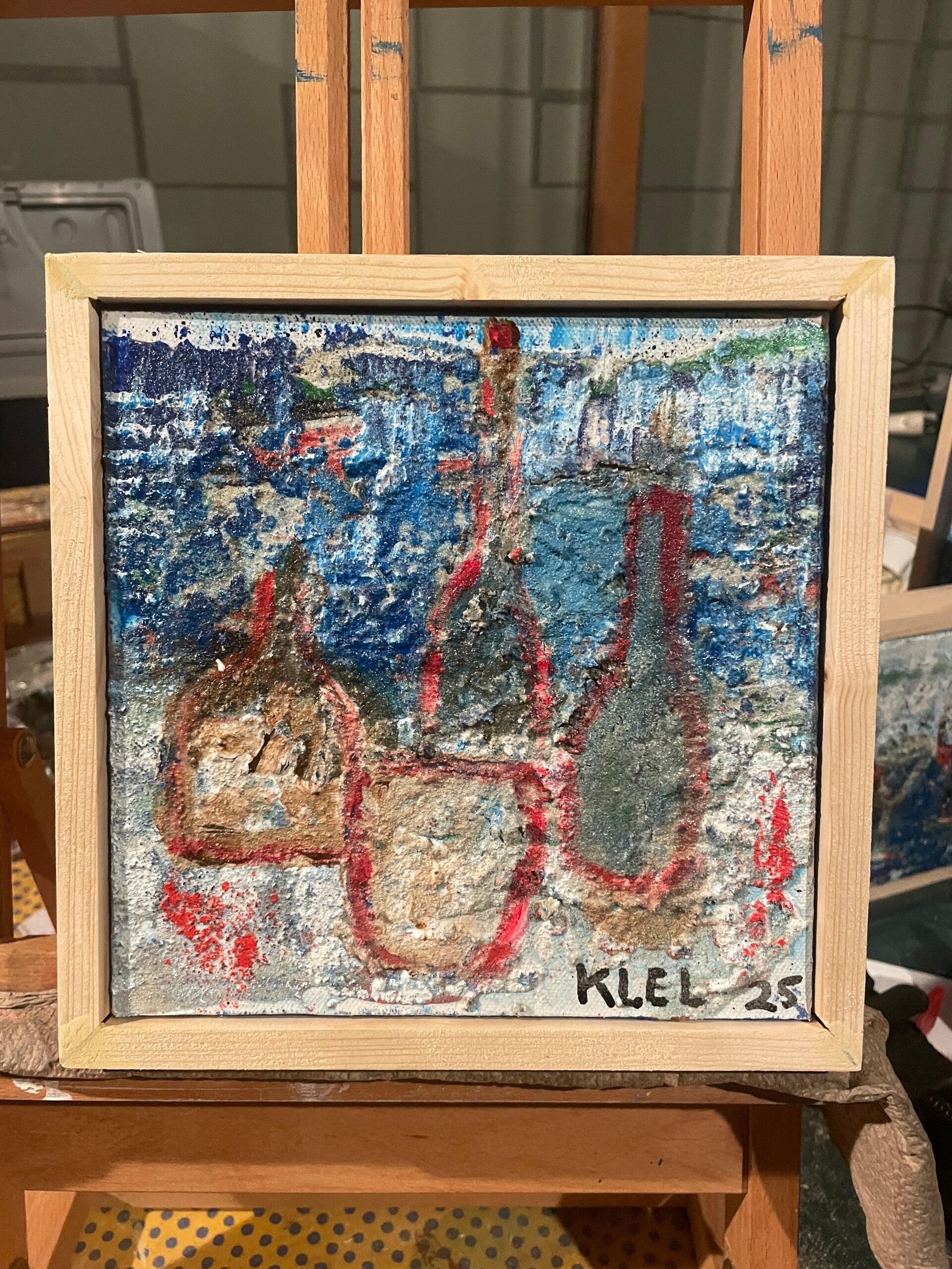 Collectie KLEL: Abstract met flessen