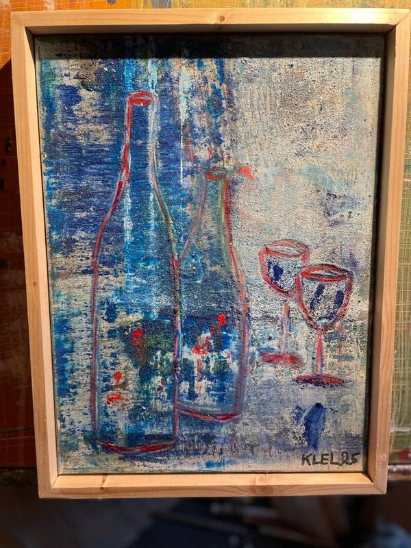 Collectie KLEL: Flessen in relief VERKOCHT