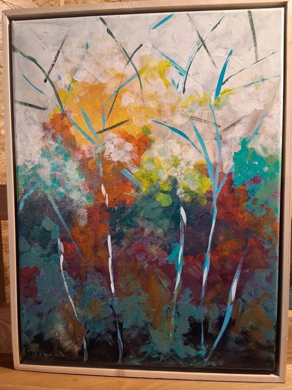 Collectie Greta: Zonsopgang achter bomen