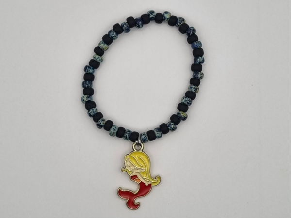 Kinderarmband met bedel: Zeemeermin