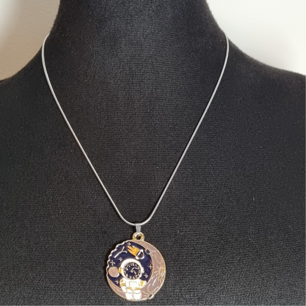 Astronaut tijd ketting