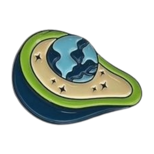 Avocado aarde pin