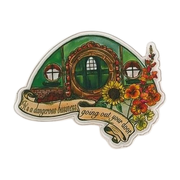 Dangerous going out your door magneet