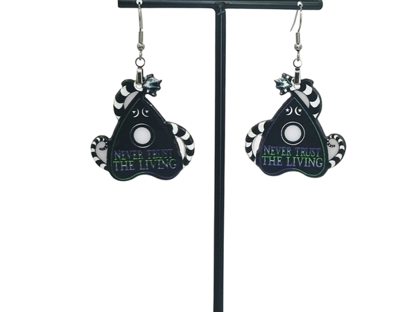 Beetlejuice oorbellen