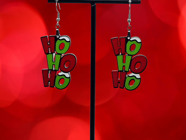 Hoho kerstcollectie oorbellen