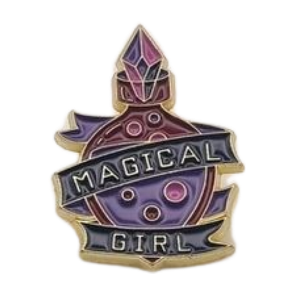 Magical girl pin