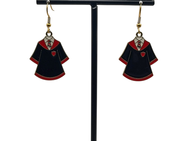 Griffoendor oorbellen