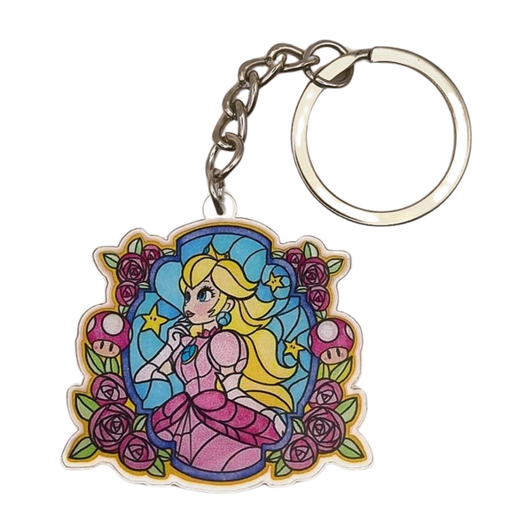 Princess Peach sleutelhanger