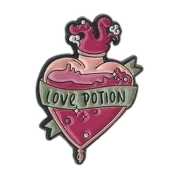 Love potion pin