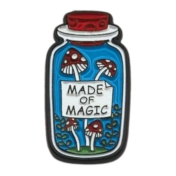 Made of magic pin