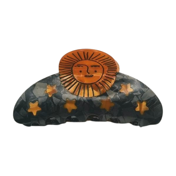 Zon en sterren haarklem