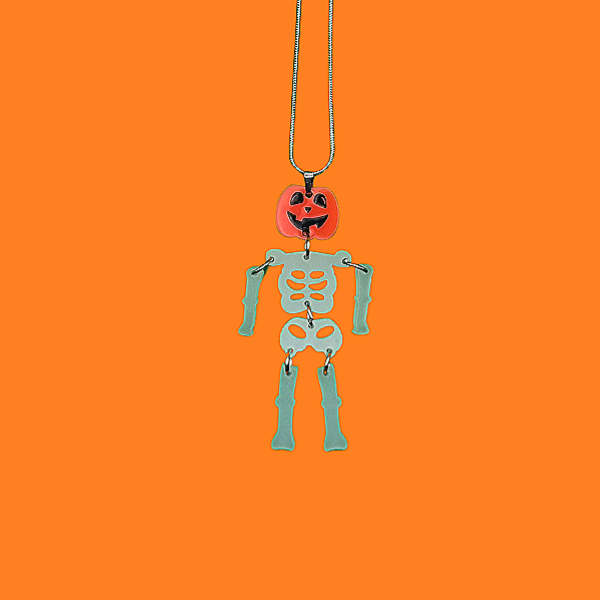 Halloweencollectie: Skelet ketting