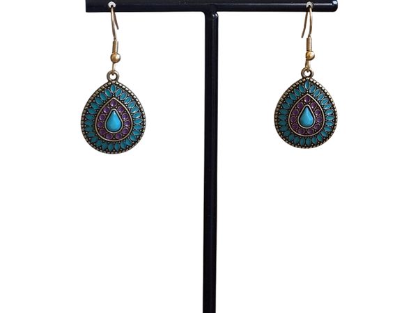 Vrolijke kleur oorbellen 5