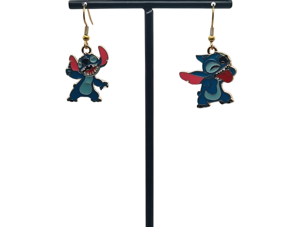 Stitch oorbellen