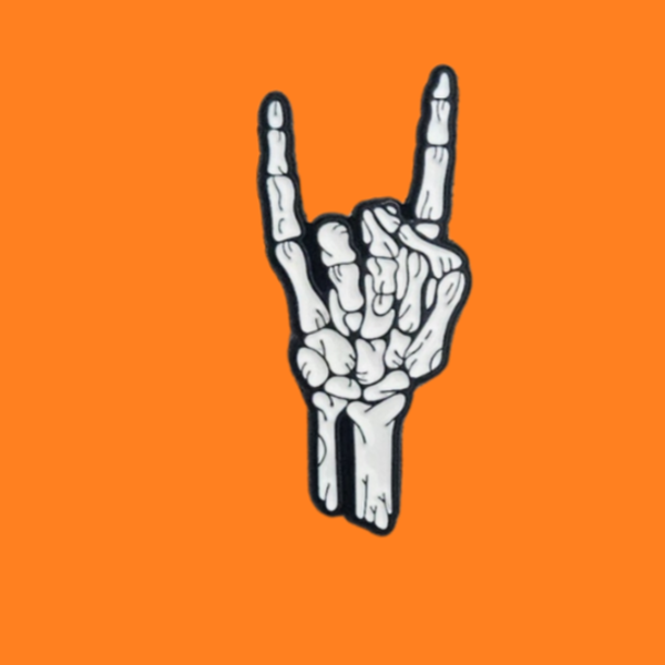 Halloweencollectie: Devil horns pin