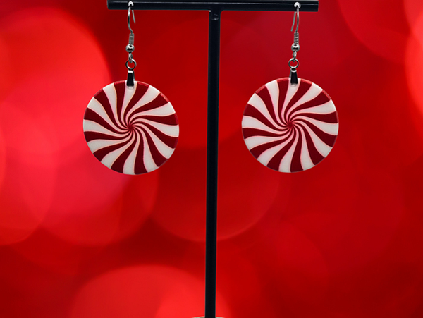 Kerstsnoep kerstcollectie oorbellen