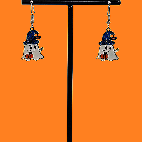 Halloweencollectie: Trick or treat spookje oorbellen