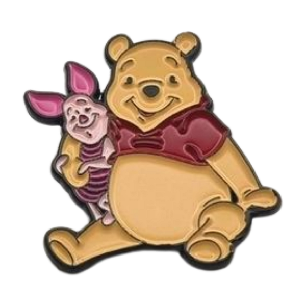 Winnie en Knorretje pin
