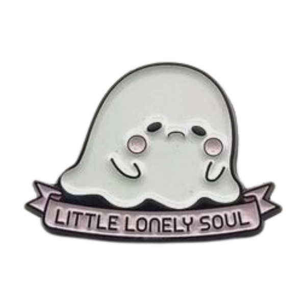 Little lonely soul pin