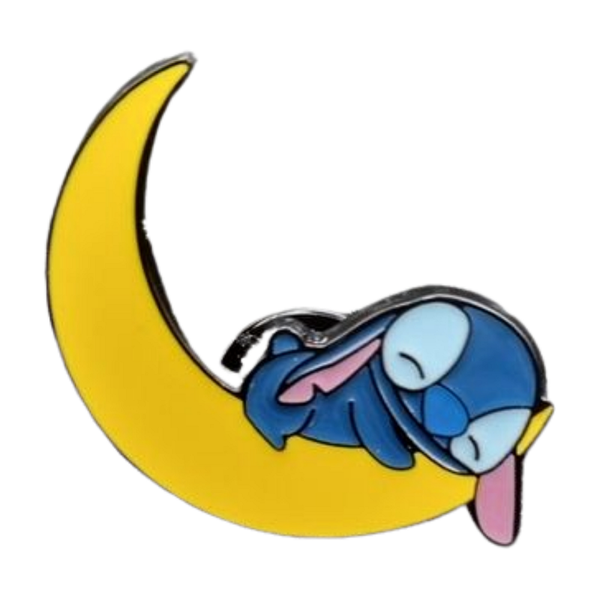 Stitch maan pin