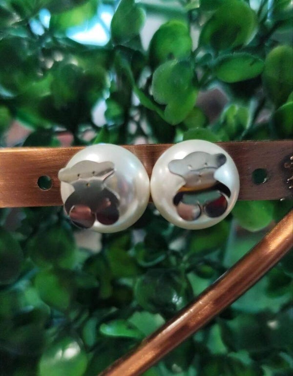 Pendientes Tous perla