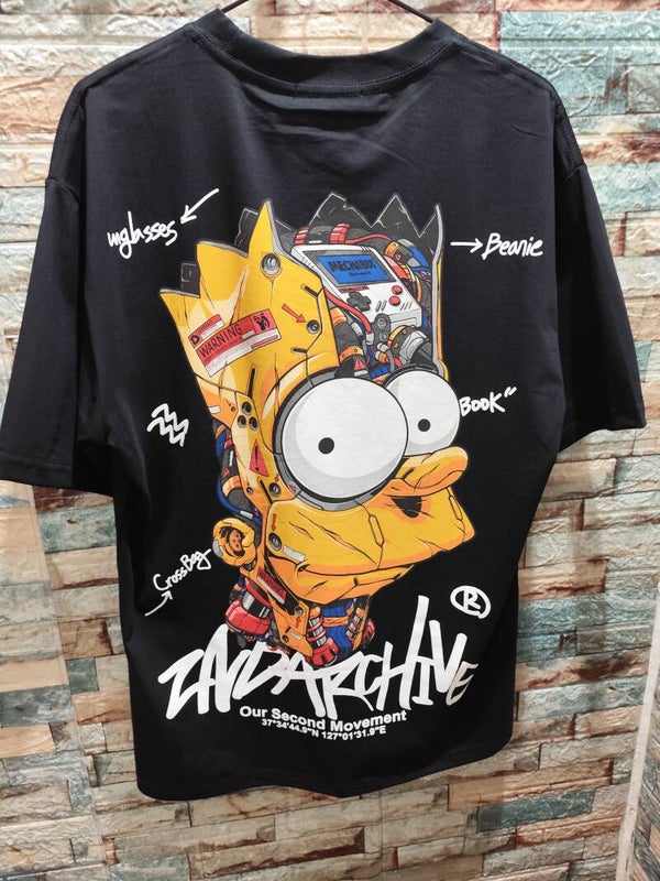 Camiseta oversize Simpson
