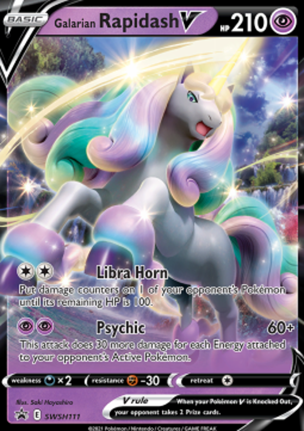 Galarian Rapidash V (SWSH 111)
