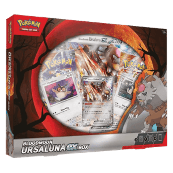 Pokemon Bloodmoon Ursaluna ex Box
