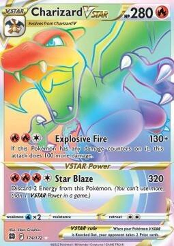 Charizard VSTAR (BRS 174) PSA 10