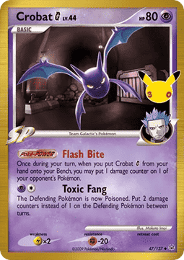 Crobat [G] Lv.44 (30C PL 47)