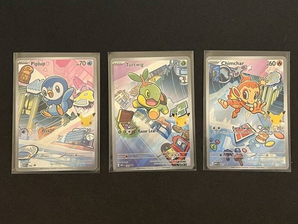 First Partners – Generation 4 Sinnoh Starters Set