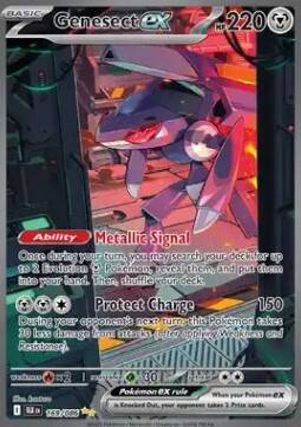 Genesect ex (BLK 169)