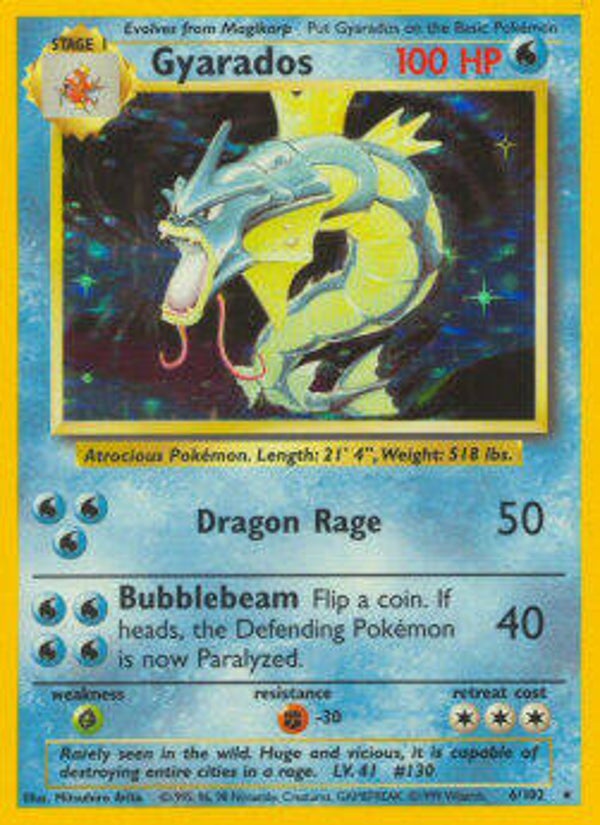 Gyarados (BS 6, Poor conditie)