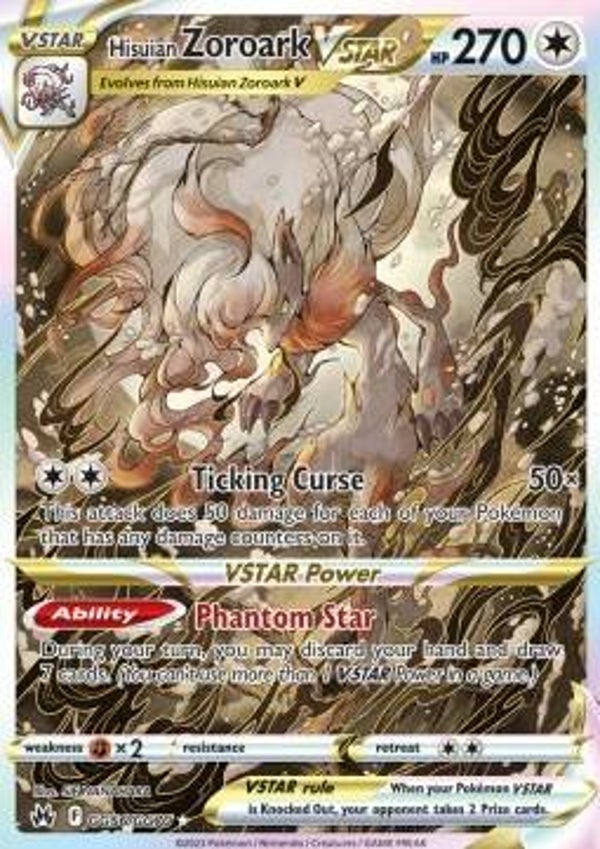 Hisuian Zoroark VSTAR (CRZ GG56)