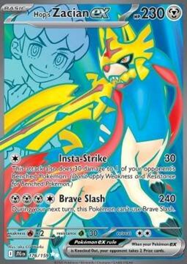 Hop's Zacian ex (JTG 176)