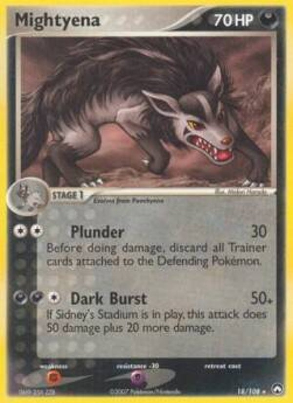 Mightyena (PK 18, GO)