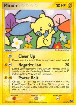 Minun (POP3 4, Holo, Excl)