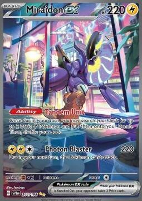 Miraidon ex (SVI 244)