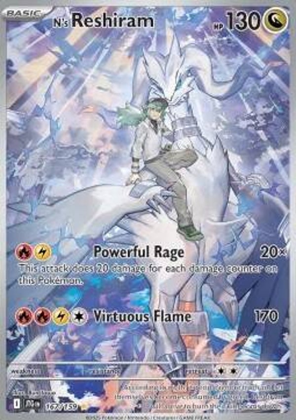 N's Reshiram (JTG 167)