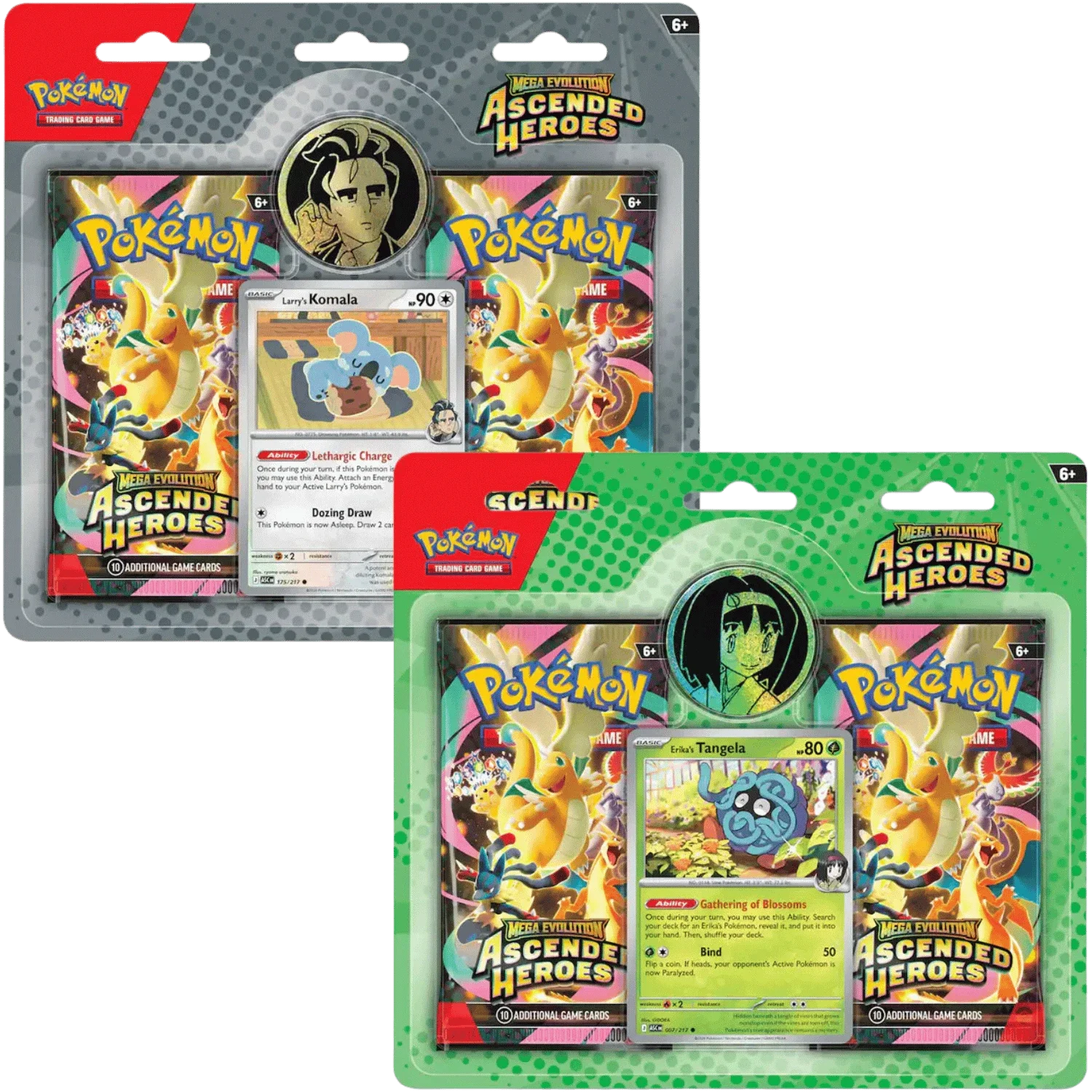 Pokemon Ascended Heroes 2-Pack blister