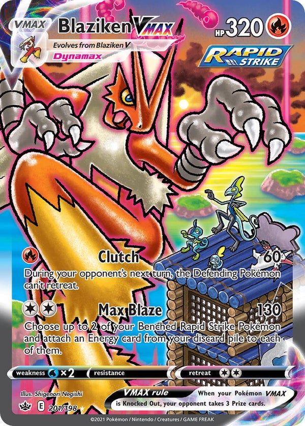 Blaziken VMAX (CRE 201)