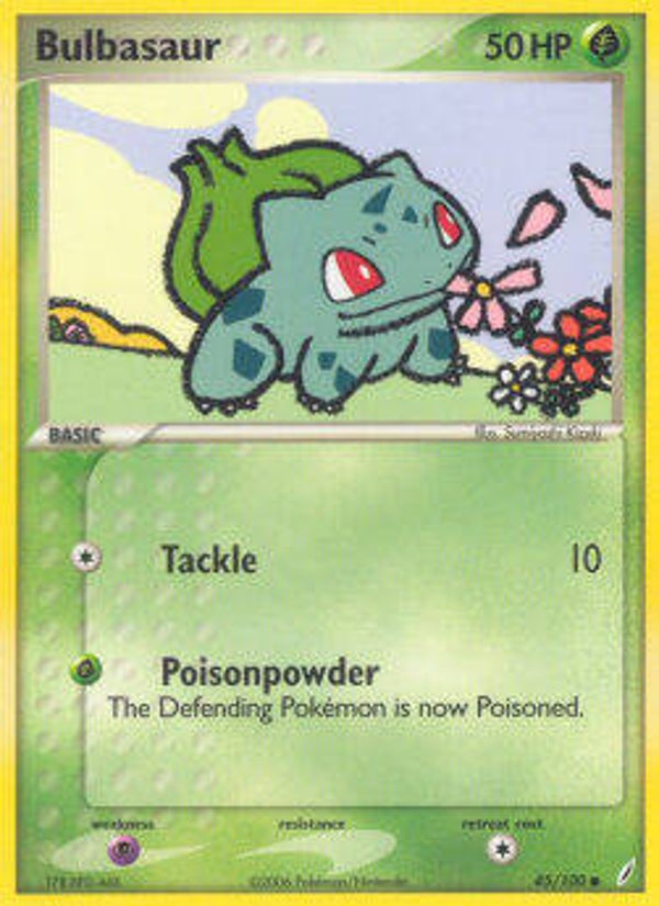 Bulbasaur (Crystal Guardians 45, STAMPED, Excl)