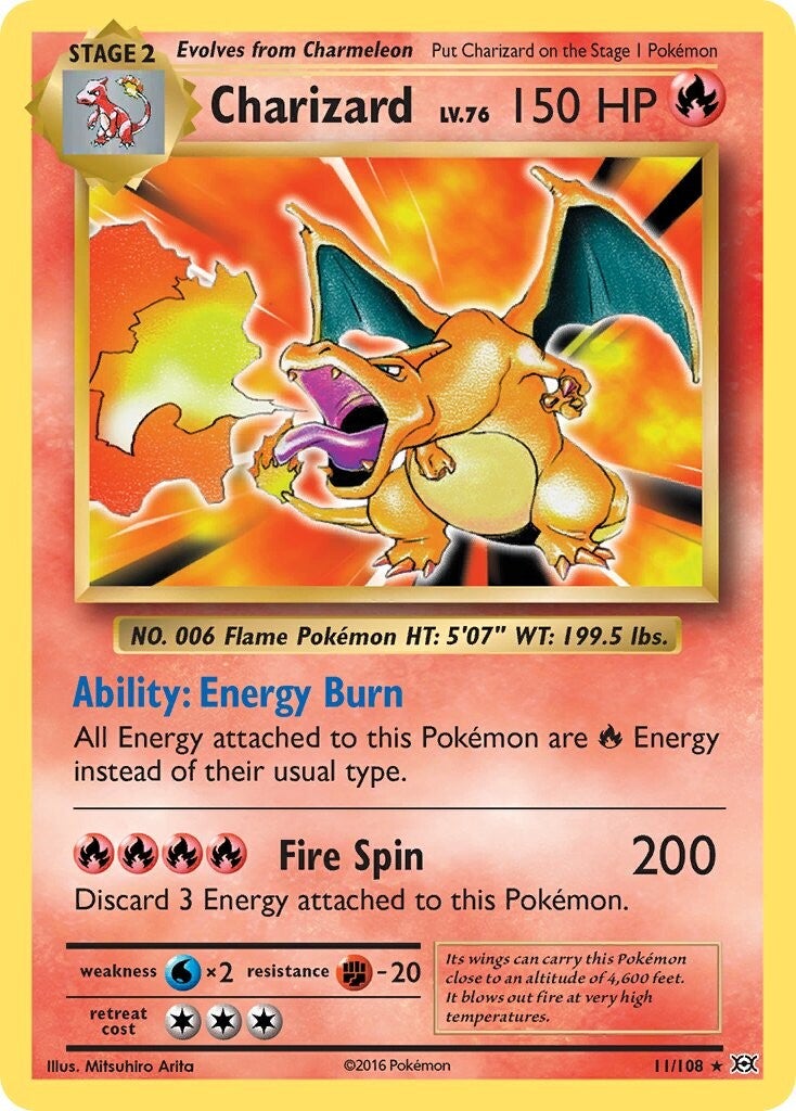 Charizard (EVO 11, Reverse Holo, PL/PO)